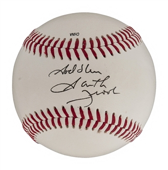 Garth Brooks Single Signed Baseball (PSA)